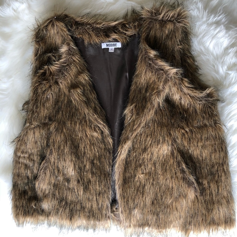Faux Fur Vest